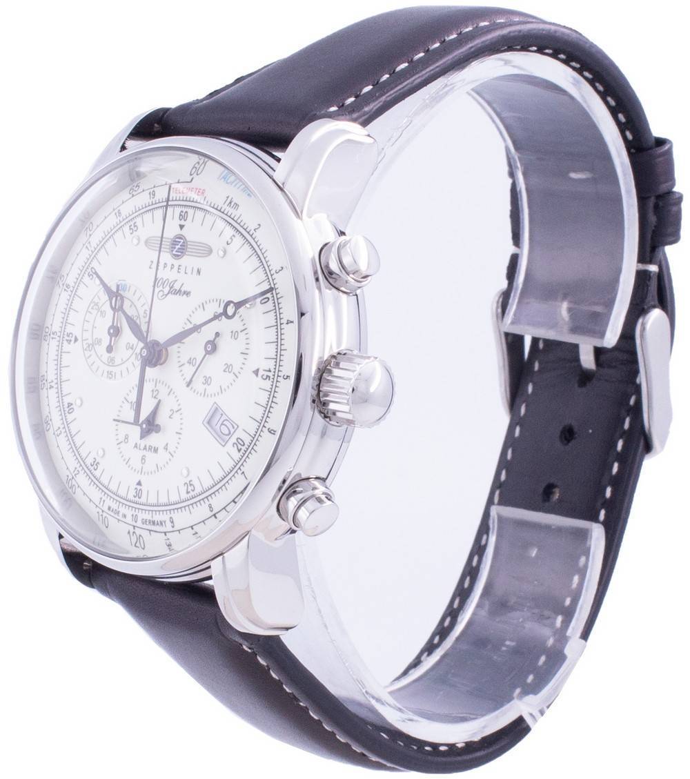 Zeppelin 100 Jahre 8680 - 3 86803 Quartz Men's Watch - Prestige Stones