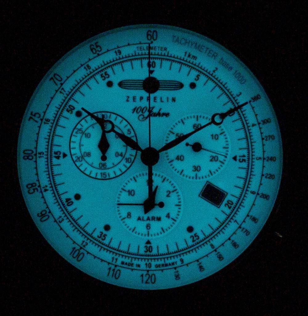 Zeppelin 100 Jahre 8680 - 3 86803 Quartz Men's Watch - Prestige Stones