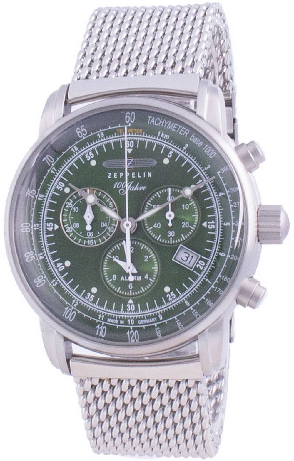 Zeppelin Jahre 100 Years Edition Chronograph Quartz 8680M - 4 8680M4 Men's Watch - Prestige Stones