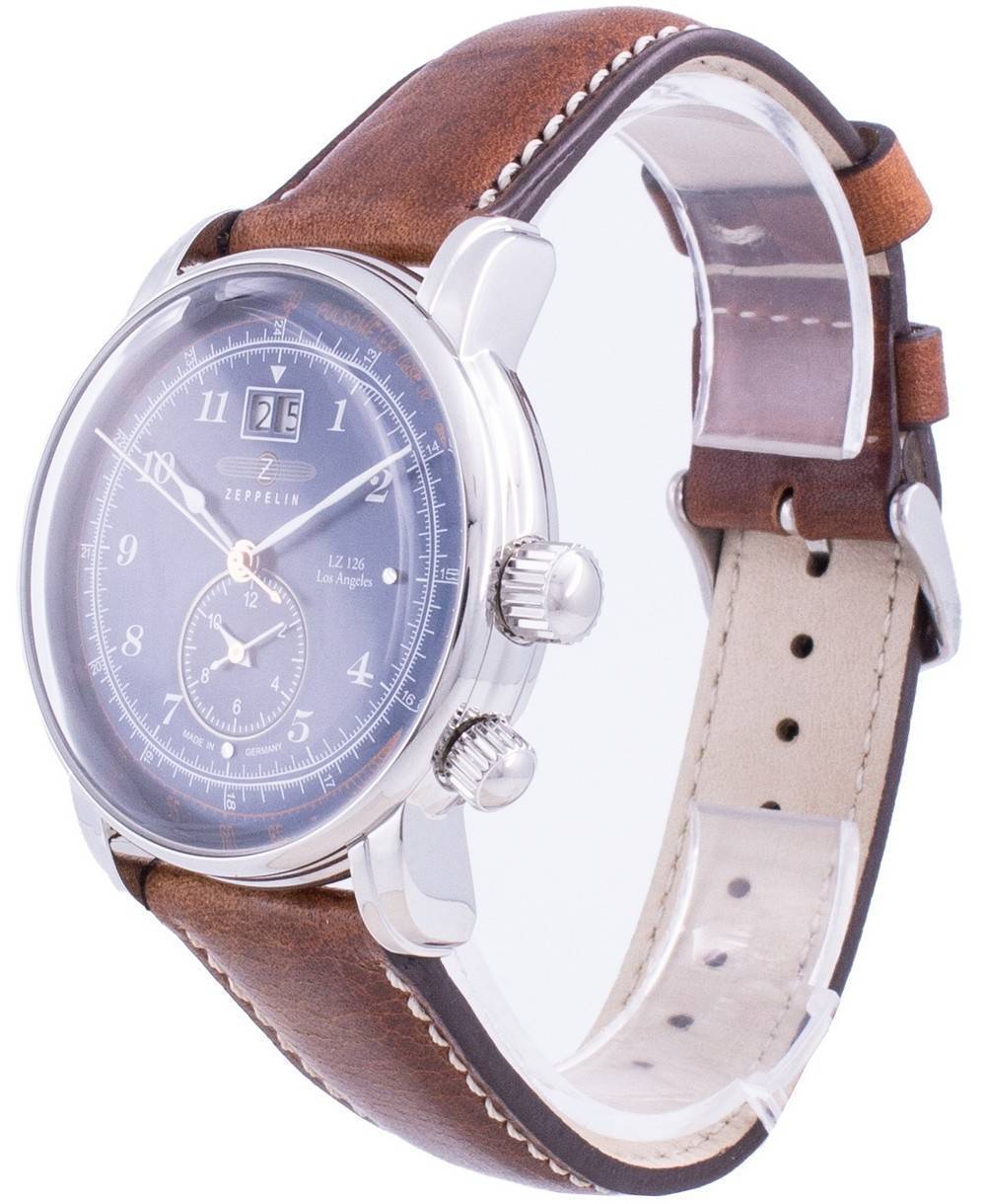 Zeppelin LZ126 Los Angeles 8644 - 3 86443 Quartz Pulsometer Men's Watch - Prestige Stones