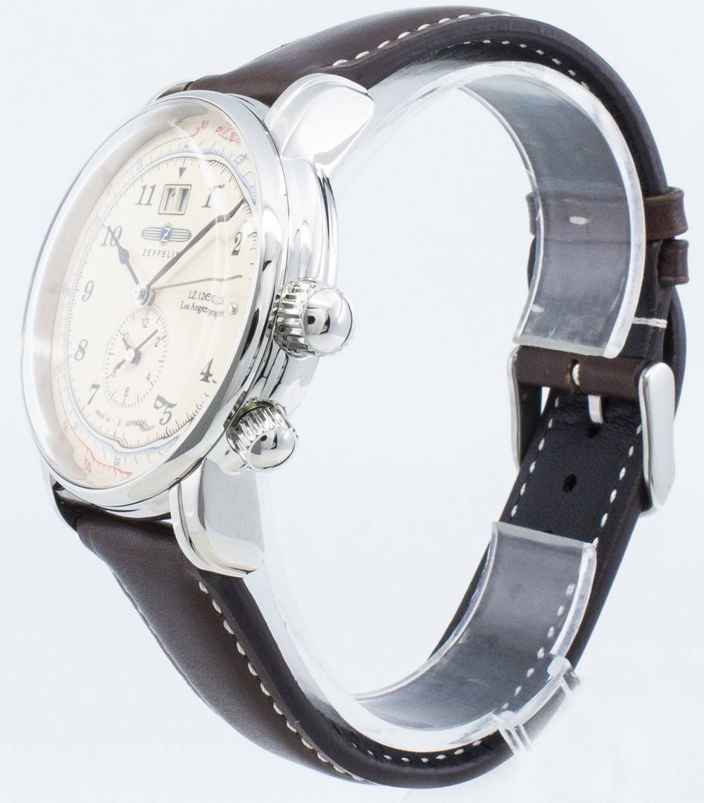 Zeppelin LZ126 Los Angeles 8644 - 5 86445 Quartz Pulsometer Men's Watch - Prestige Stones