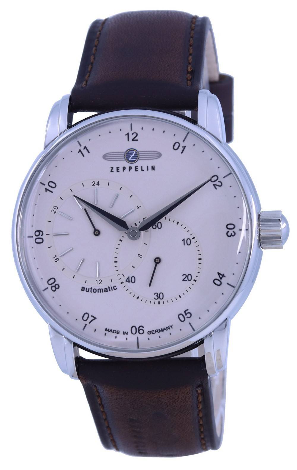 Zeppelin New Captain's Line Beige Dial Automatic 8662 - 5 86625 Men's Watch - Prestige Stones
