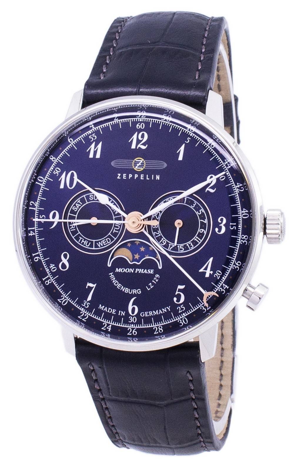 Zeppelin Series LZ 129 Hindenburg Germany Made 7036 - 3 70363 Men's Watch - Prestige Stones