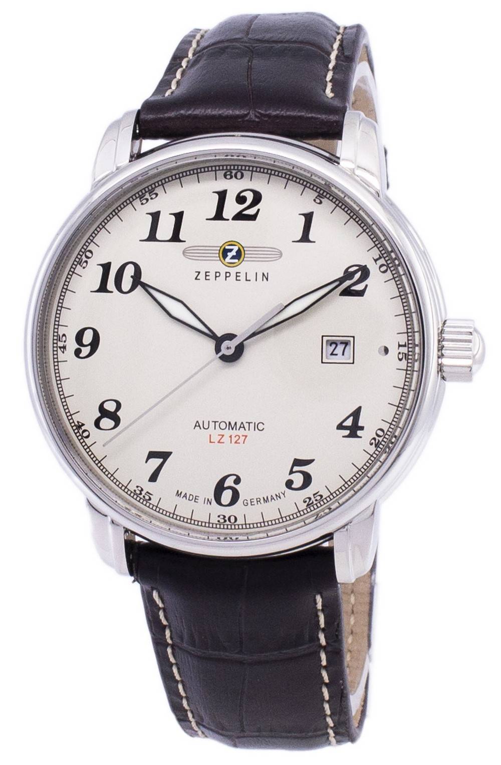 Zeppelin Series LZ127 Graf Automatic Germany Made 7656 - 5 76565 Men's Watch - Prestige Stones