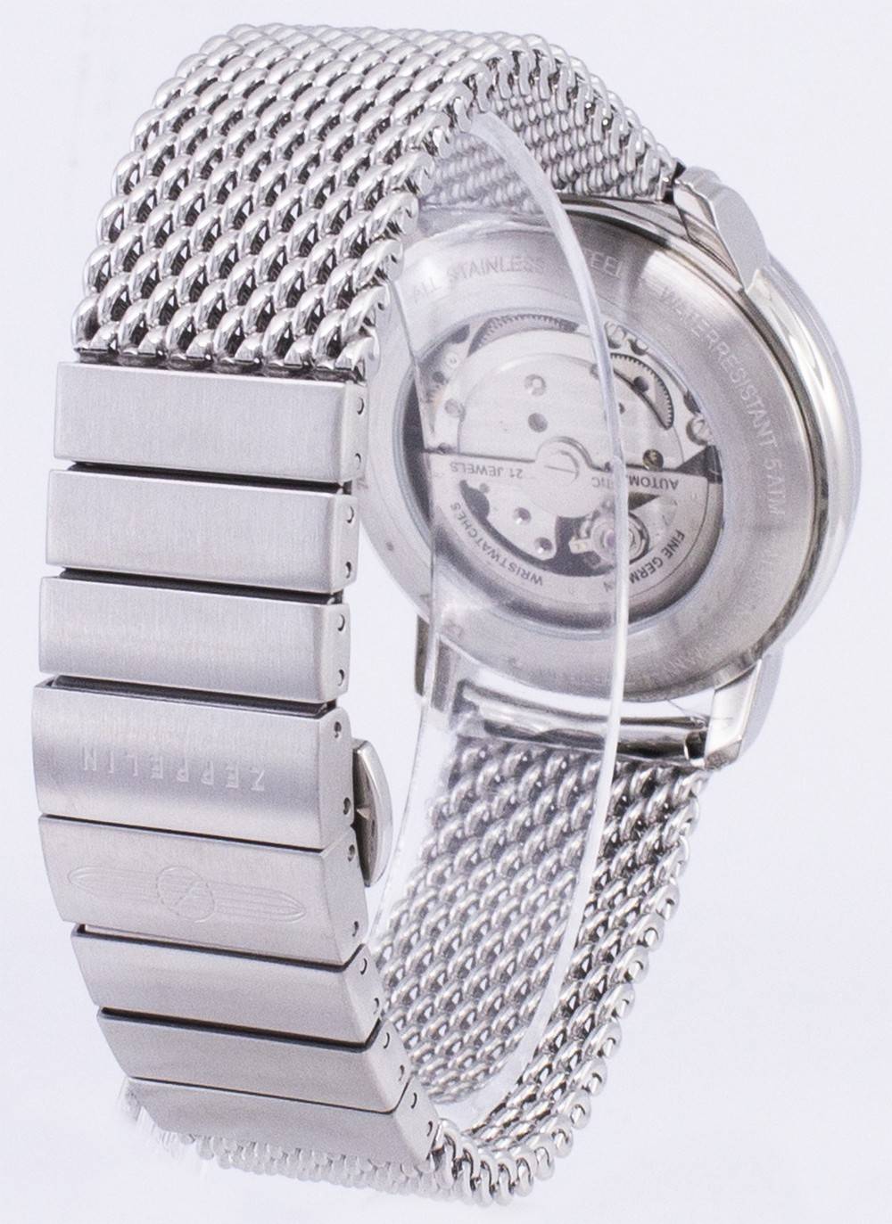 Zeppelin Series LZ127 Graf Automatic Germany Made 7656M - 5 7656M5 Men's Watch - Prestige Stones