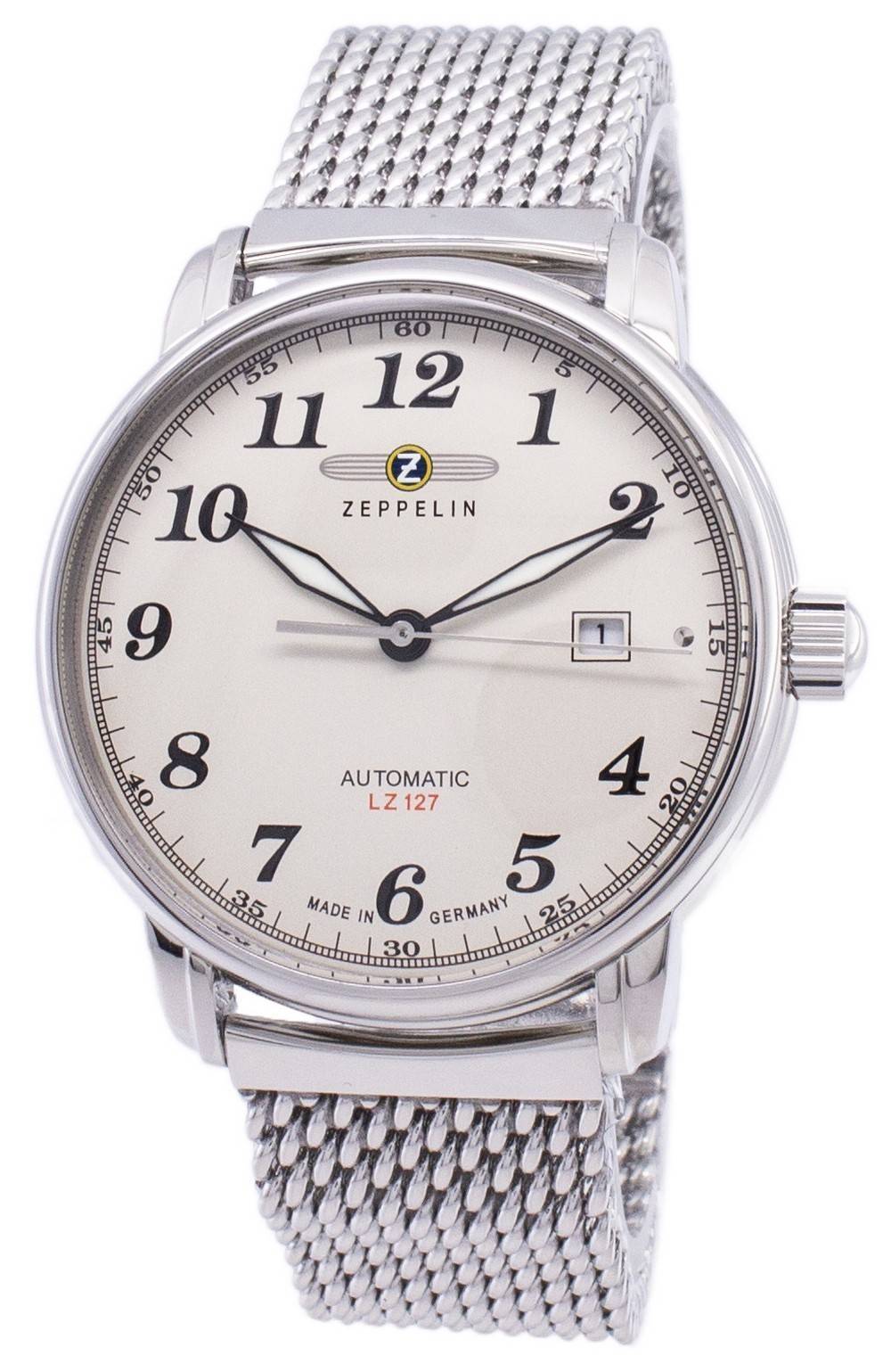 Zeppelin Series LZ127 Graf Automatic Germany Made 7656M - 5 7656M5 Men's Watch - Prestige Stones