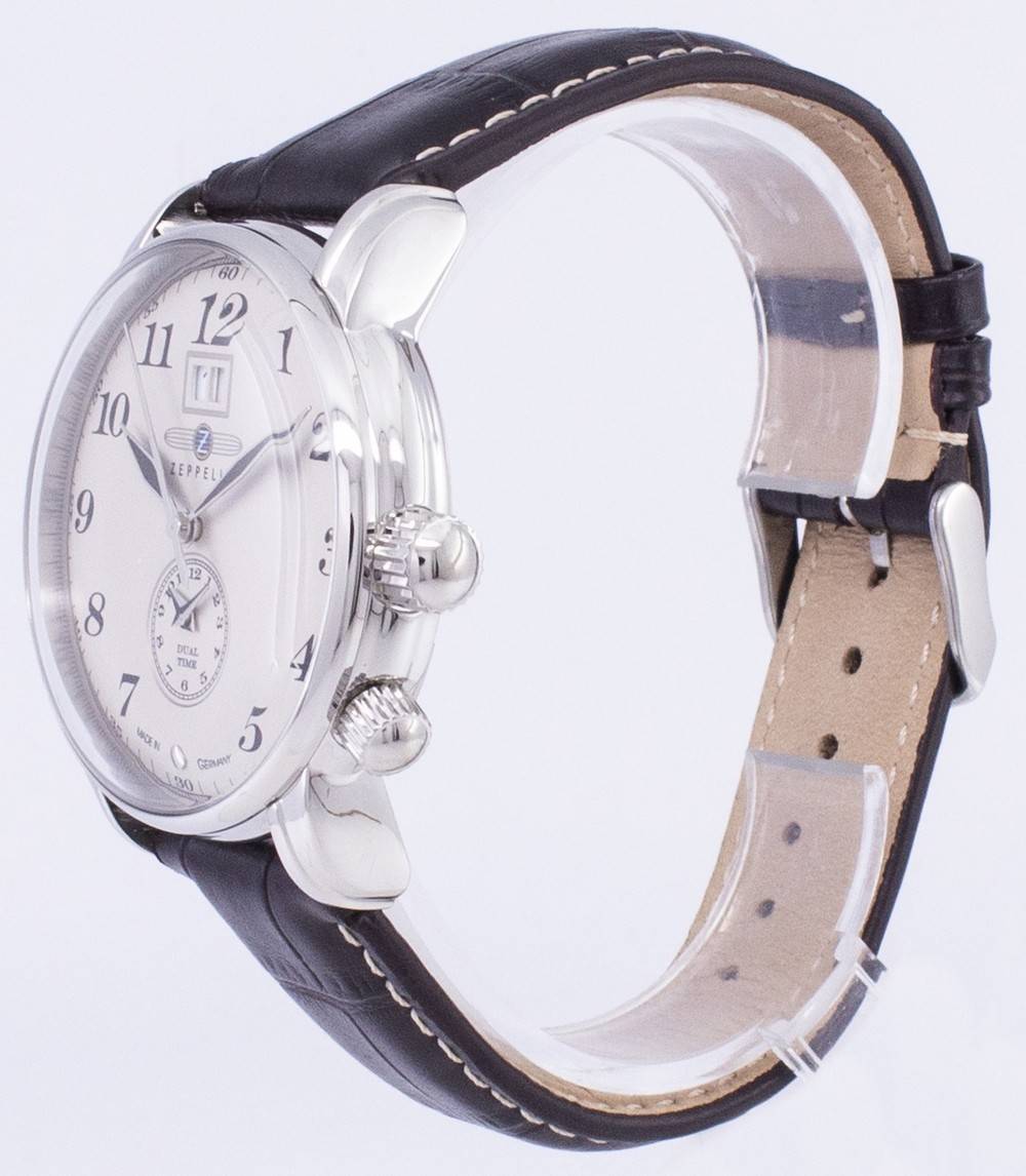 Zeppelin Series LZ127 Graf Germany Made 7644 - 5 76445 Men's Watch - Prestige Stones